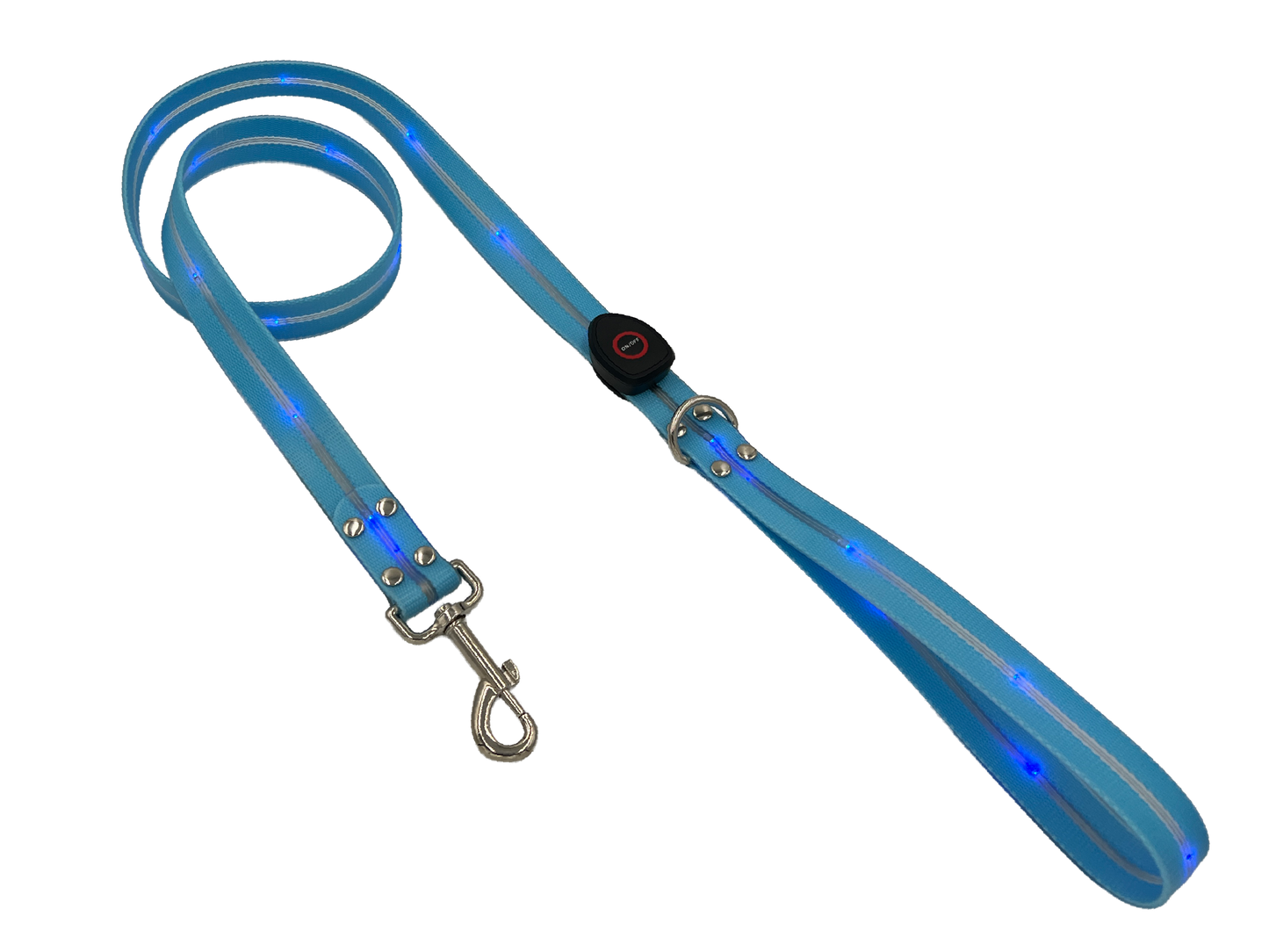 Guinzaglio per Cani in PVC con Luce LED – Resistente, Impermeabile e ad Alta Visibilità