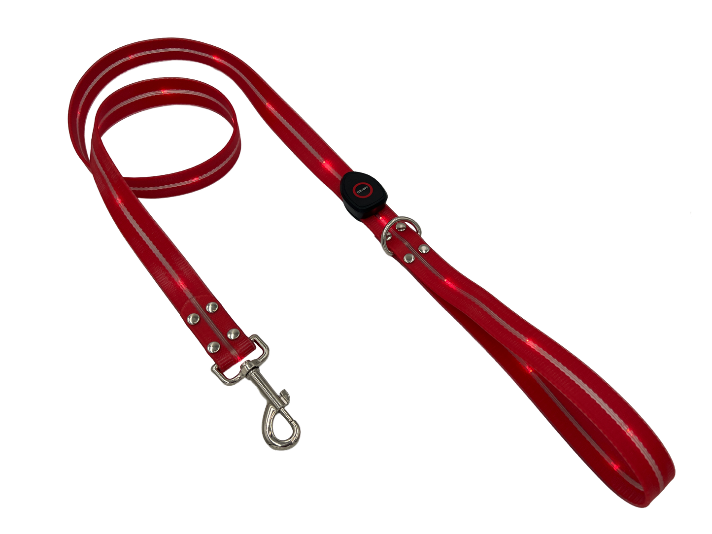 Guinzaglio per Cani in PVC con Luce LED – Resistente, Impermeabile e ad Alta Visibilità